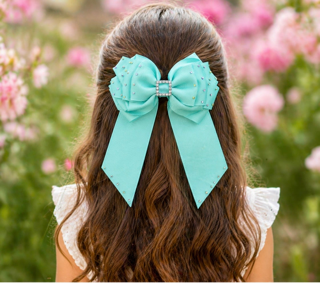 Mint Tail Bow
