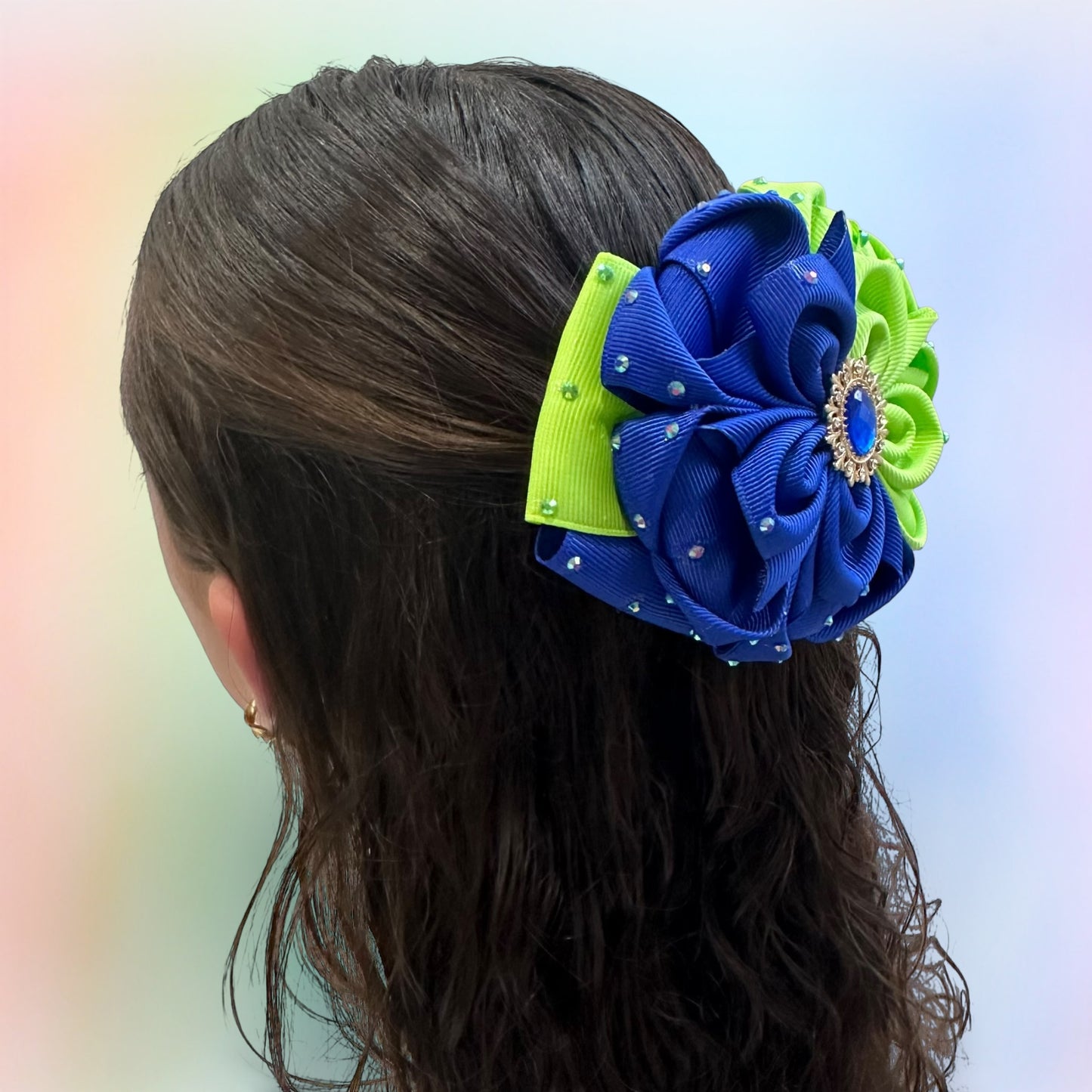 Royal Zafiro Bloom Bow