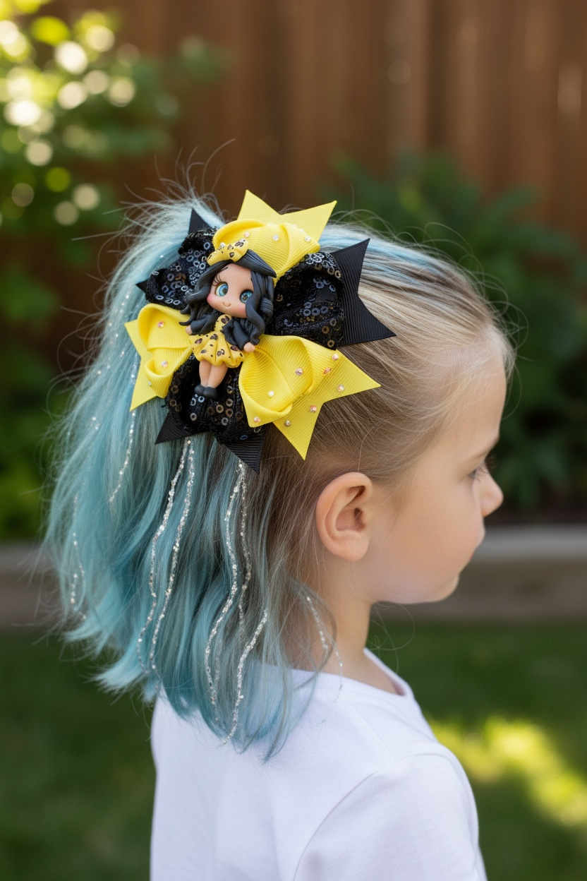 Sassy Señorita Doll Bow