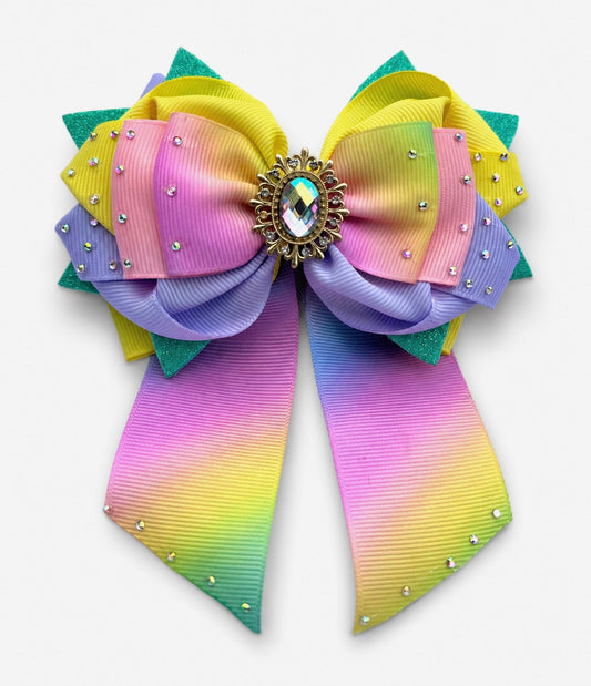 Rainbow Tail Bow