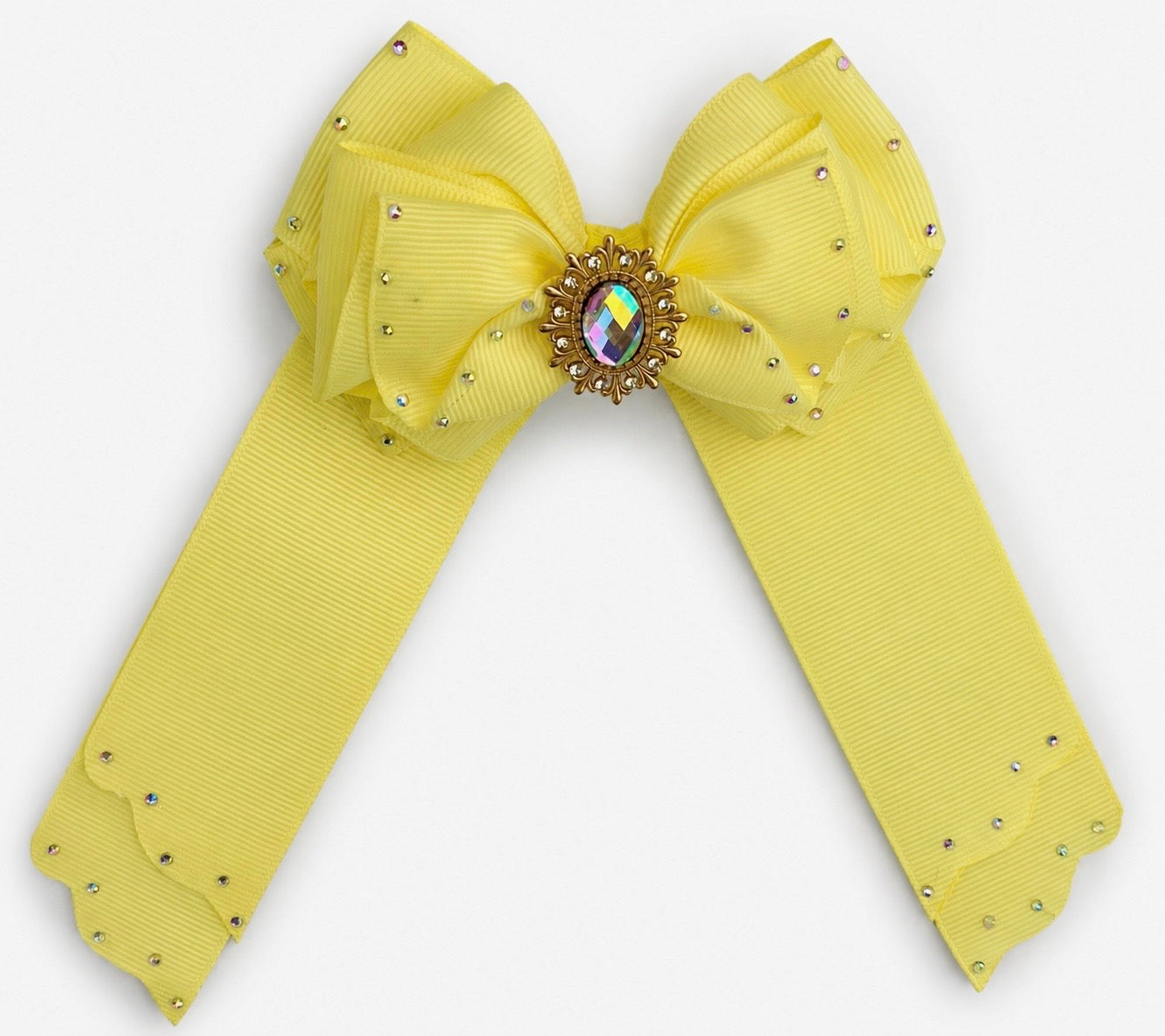 Jewel Tail Bow – Sunshine Yellow
