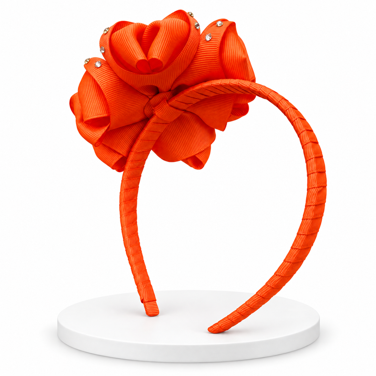 Rose Bloom Statement Headband