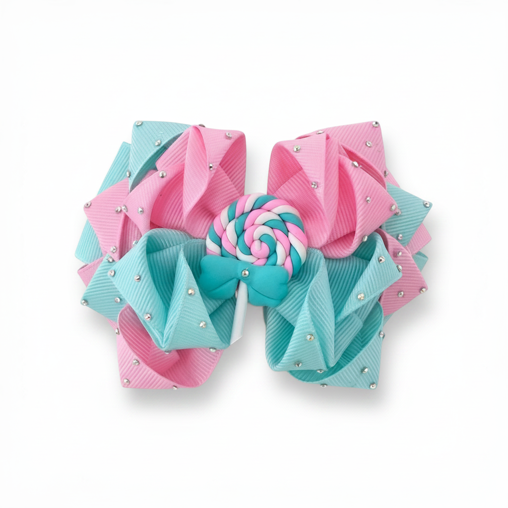 Cotton Candy Beach Paletita Bow