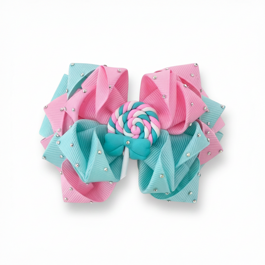 Cotton Candy Beach Paletita Bow