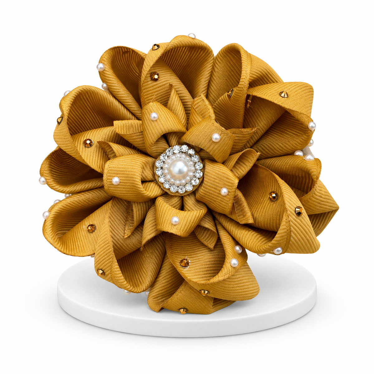Rose Bloom Statement Headband