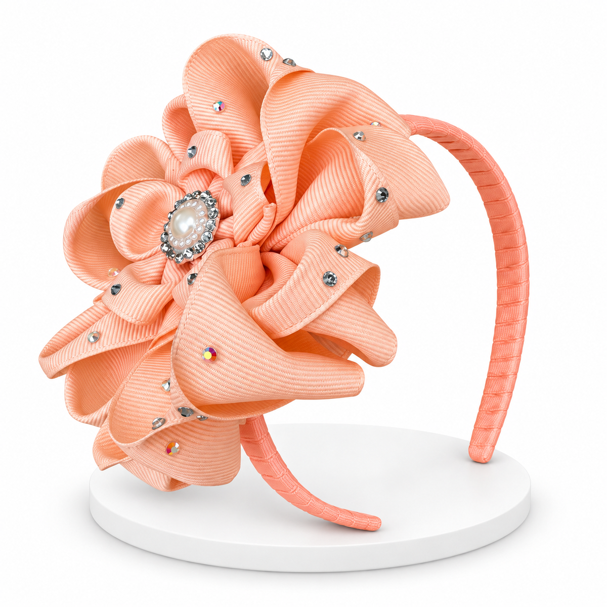 Rose Bloom Statement Headband