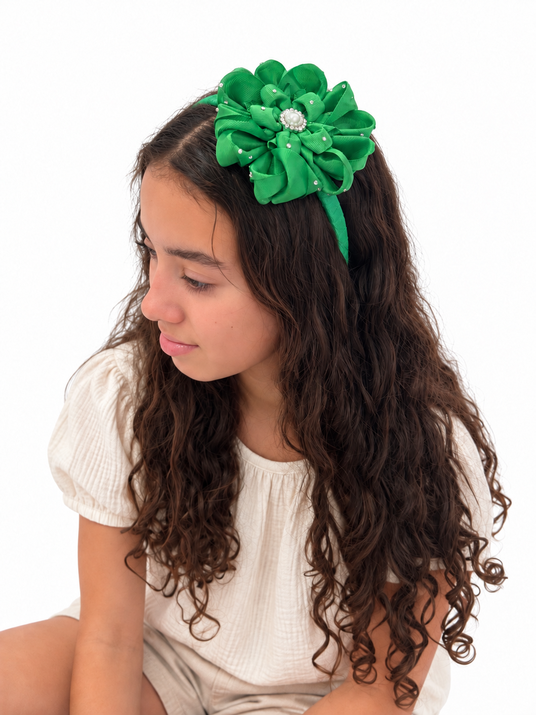Rose Bloom Statement Headband