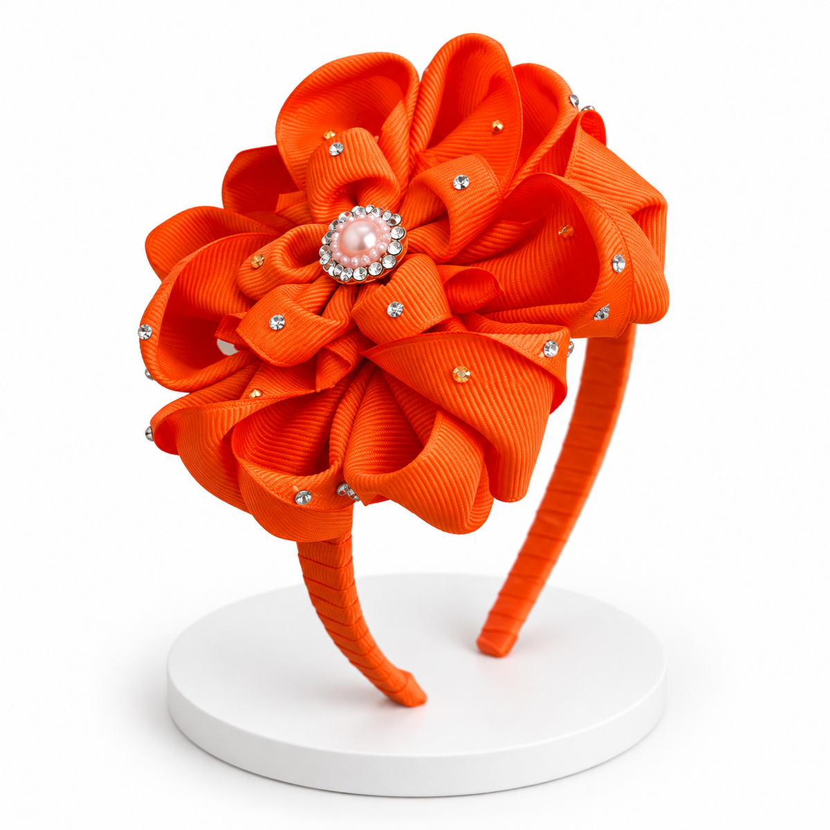 Rose Bloom Statement Headband