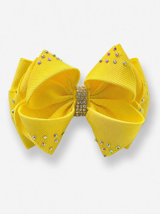 Jewel Bow – Yellow Sparkle