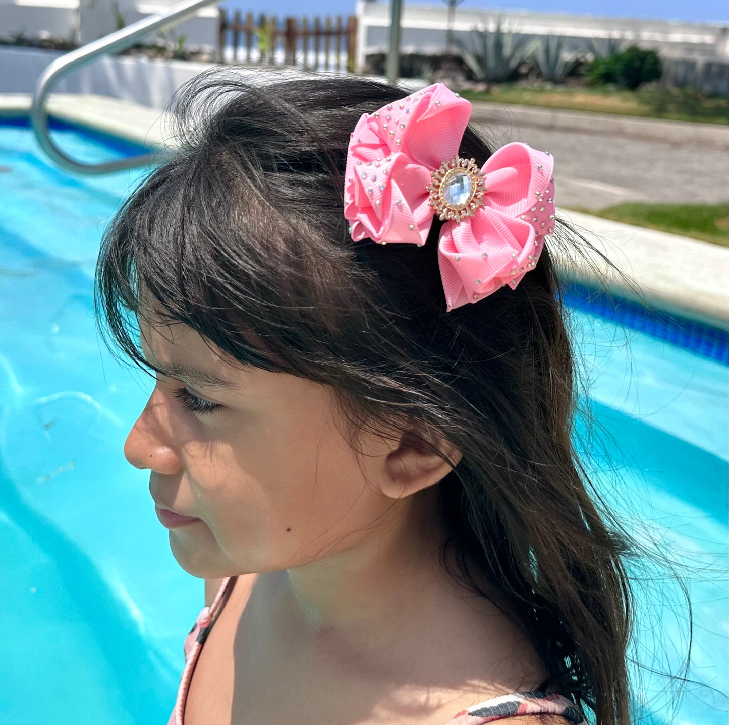 Jewel Bow – Royal Pink