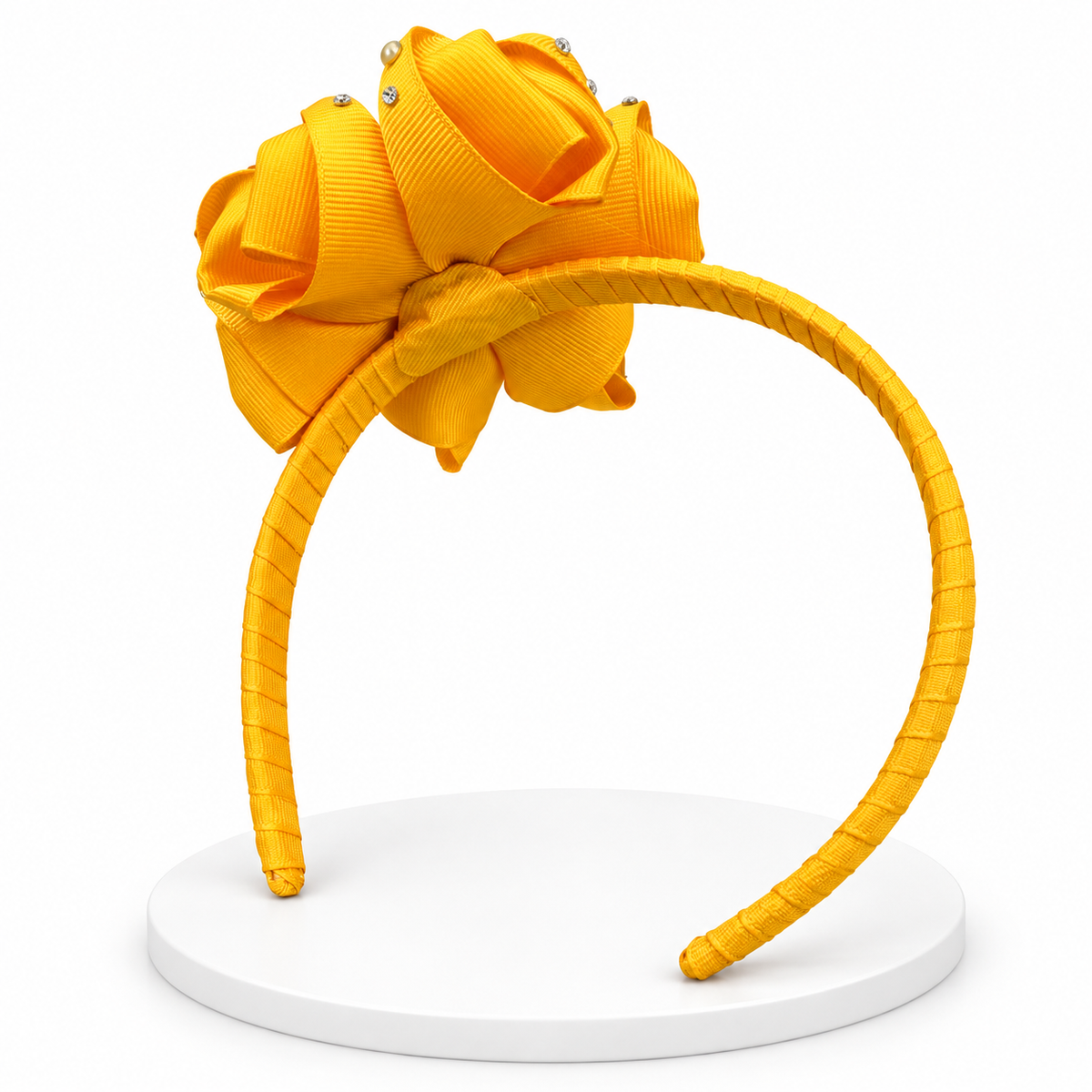 Rose Bloom Statement Headband