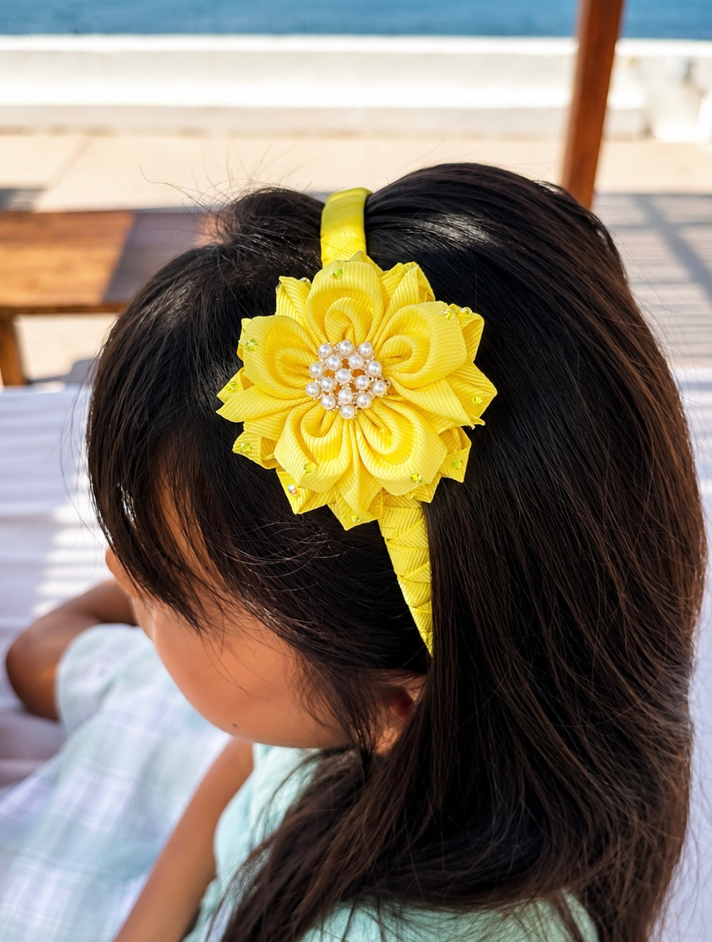 Sunshine Pearl Headband