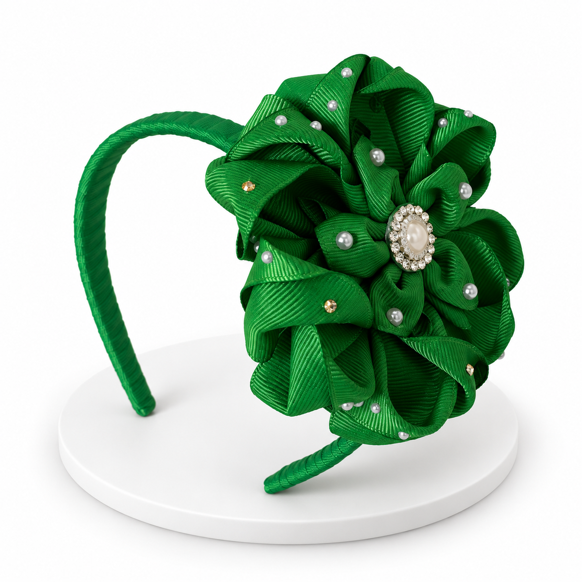 Rose Bloom Statement Headband