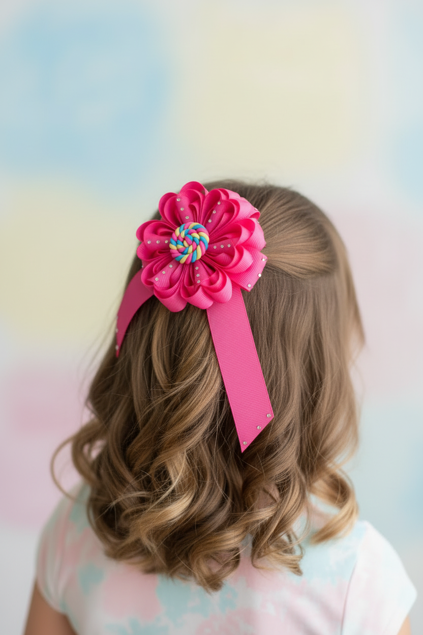 Sweet Paletita Swirl Bow