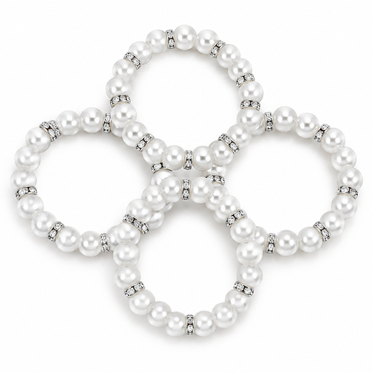 Hand made pearl bracelet