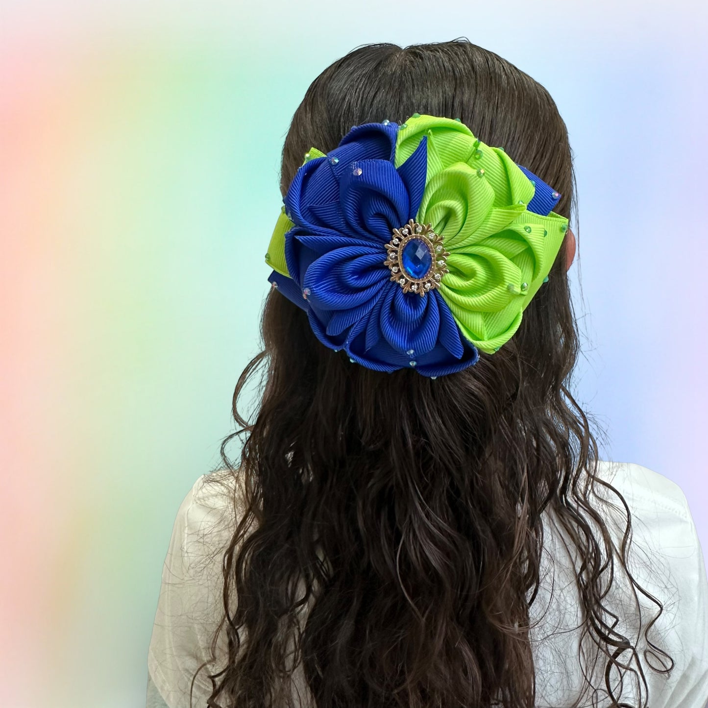 Royal Zafiro Bloom Bow