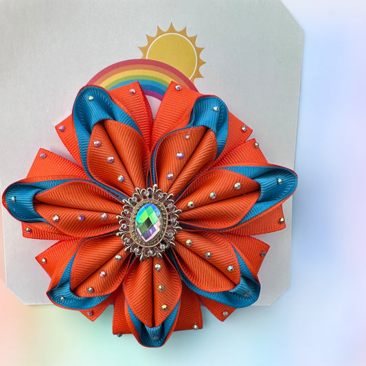 Fiesta Bloom Jewel Bow