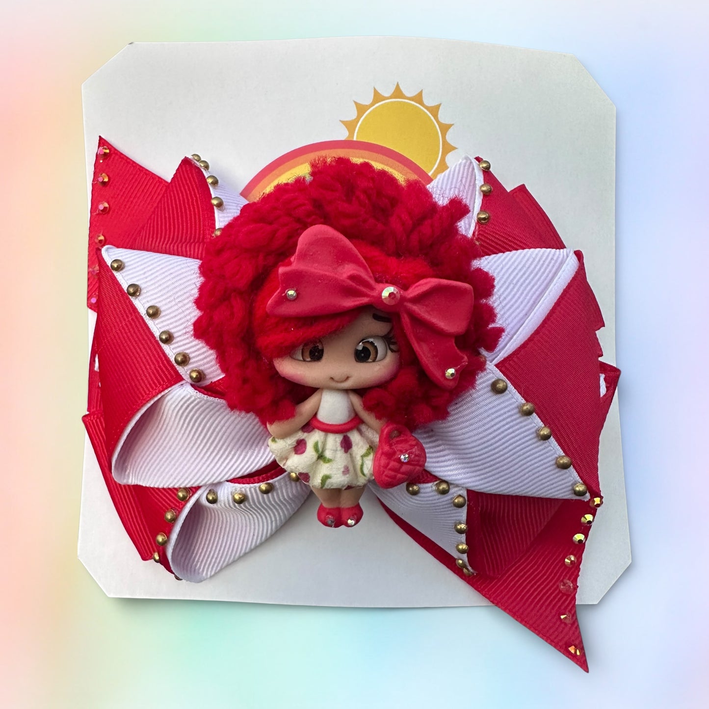 Señorita Fresita Doll Bow