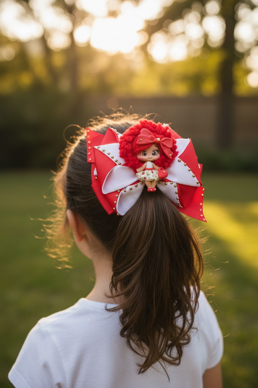 Señorita Fresita Doll Bow
